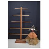Wood Jewelry Display & Mannequin Jewelry Stand