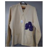 Vintage Varsity Cardigan Sweater -Needs Cleaning