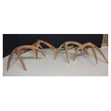 Two Sets Of Deer Antlers