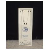 Dainty 14K Gold 15' Chain on original Card  0.55g