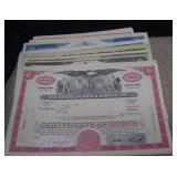 (36) Stock Certificates - Pan American, Atlantic