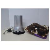 Electric Bottle Warmer & Pillow, Fold Out Blanket