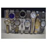 Eight Nice Ladies Watches -May Need New Batteries-