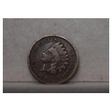 Scarce 1907 - 7 over 7 Indian Head Cent Error