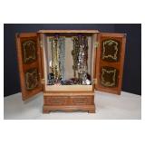 Jewelry Box Filled With Fashion Jewelry