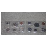 Two Unc. 1978 Canada Year Sets   12 Coins