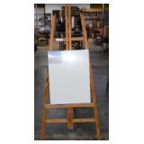 Artist Easel With Two New Canvas's