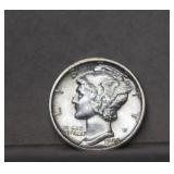 1942-D Mercury Silver Dime