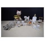 Lot Of Vintage Collectible Cats