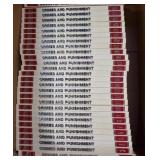 Complete Set Of 1994 'Crimes and Punishment' Books