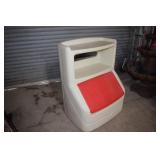 Plastic Molded Children's Storage Shelf