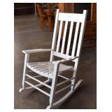 White Rocking Chair