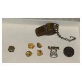 (4) Vtg WWII Ruptured Duck,Veterans of Foreign War
