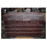 Vintage Wooden Trunk