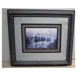 G. Harvey 'Jeb Stuart's Return' Framed Print 16x13