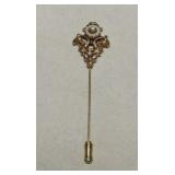 Florenza Gold Toned Pearl Stick Pin
