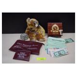 Ty Bear, Bank Bags & Play Money