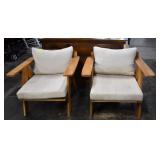 Two Rose Cliff Outdoor Lounge Chairs