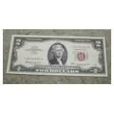 1963  $2 U.S. Star Note   Red Seal