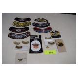 Harley Davidson Owners Rocker Patches, Pins & More
