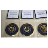3- DOJ Challenge Coins,ICITAP Corrections Program