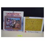 Beverly Hillbilly's Magnetic Puzzle & Lego Puzzle