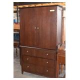 Thomasville MCM Armoire with Electrical Plugs
