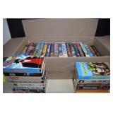 Box Full Of Disney Masterpiece VHS Tapes &