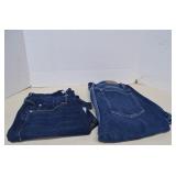 Lot Of 2 Pair Ladies Denim Jeans  MORE