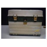3 Tray Tackle Box Crank Baits Stringer Corks Hooks