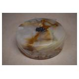 Vintage TBN Perfume Onyx Keeper Box - No Perfume