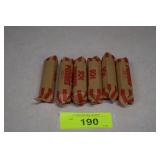 Six Rolls Pennies