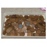 Approx Four Rolls of Wheat Pennies-Some Steel