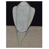 Hand Nephrite Knotted Beaded Necklace3