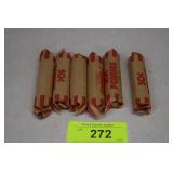 Six Rolls Pennies
