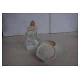 Avon Fairy Princess Porcelain Doll w/ Trinket Jar