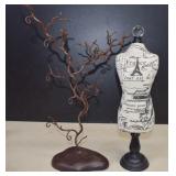 Jewelry Tree Display Stand & Mannequin