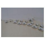 Vintage Mini Japan Adorable Little Bear Tea Set