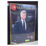 Van Cliburn Autographed Poster