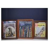 Framed Vintage Magazines (Whole Magazines)