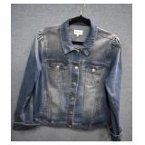 Crown & Ivy, Ladies Denim Jacket Sz. XL