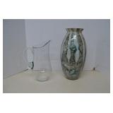 Lot Beautiful Splatter Glass Decor Vase MORE