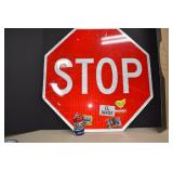 Reflective Highway Stop Sign