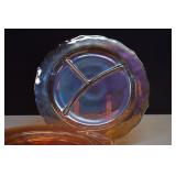 6 Federal Glass Normandie Marigold Carnival 11'