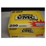 250 Rounds Of Remington 40 S&W Ammo