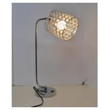 Tall Table Lamp With Poseable Shade