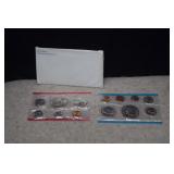 1974 Unc P&D Year Sets w/Eisenhower Dollar & 1974S
