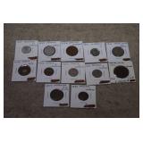 (12) Foreign Coins