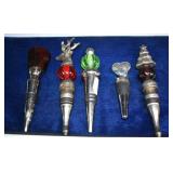 Heavy Glass & Metal Bottle Stoppers
