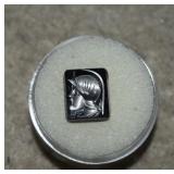 7.40cwt Rectangle Intaglio Helmeted Bust in Jar